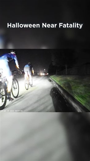 Cycliq | "Came off the front of a pace line, and a car turns left into the wrong direction directly at me. I veered left instantly, meeting a curbed... | Instagram