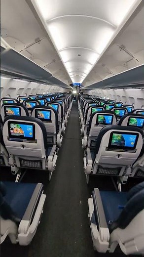 Showcasing the updated Airbus A320 interior! #travel #Airline #beingunited #Airbus #unitedairlines