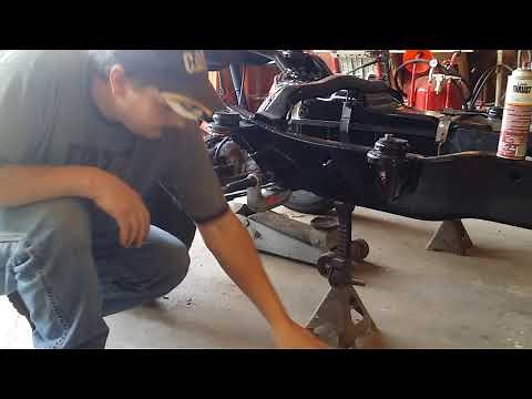 How to remove leaf spring bolt shackle hanger Chevy Ford Dodge GM