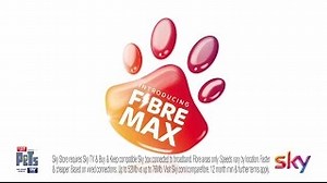 Sky Fibre Max & The Secret Life of Pets advert UK