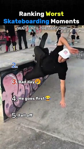 Ranking Worst Skateboarding Moments😂💀