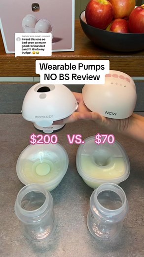 Wearable Pumps Comparison: Momcozy vs. NCVI