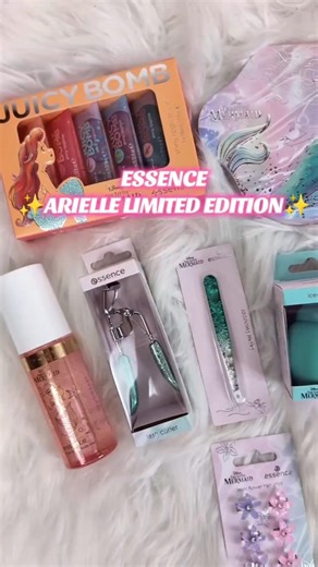 SO SCHÖN 😍✨🥹 ESSENCE ARIELLE the little mermaid Limited Edition Haul #essence #essencemakeup #disney