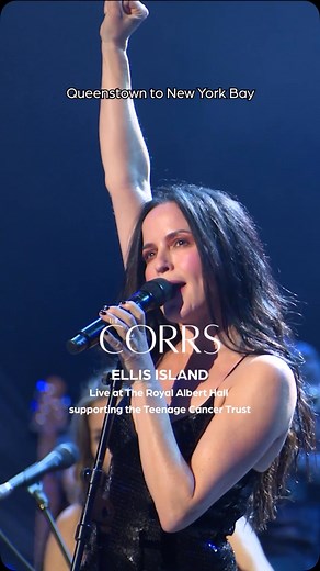 The Corrs on Instagram: "Ellis Island – a song with so much relevance today 💜 Full version exclusively on @youtube Thanks to the @teenage_cancer trust & @royalalberthall for the video. Please donate if you are able. Links for the full video and donations are in our bio. #thecorrs #thecorrsmusic #livemusic #royalalberthall #teenagecancer #teenagecancertrust #immigration #ireland #america #usa #unitedstates"