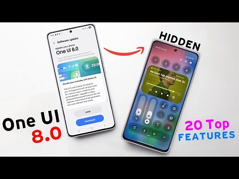 Samsung One UI 8.0 Update : Top 20 Hidden Features | Android 16 for A35,A55,A54,F16,M35,F34,F54,M34
