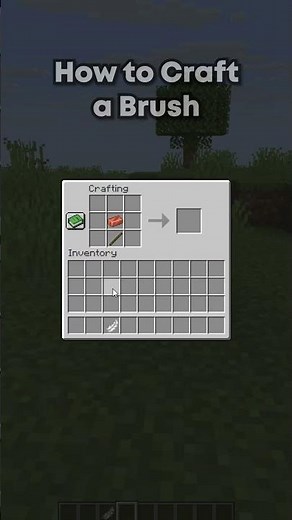 How to Craft a Brush in Minecraft