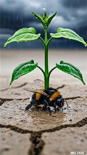 One Tear Changed Everything😥 #ai #tree #save #waterfall #tears