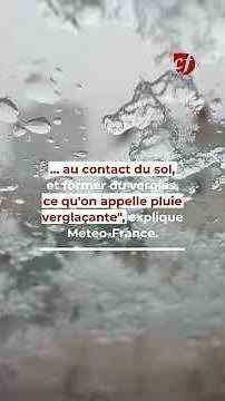 Qu'est-ce qu'une pluie verglaçante?