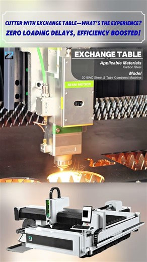 Bestseller Revealed: Zero Loading Delay with the Exchange Table Laser Cutter | 3015AC