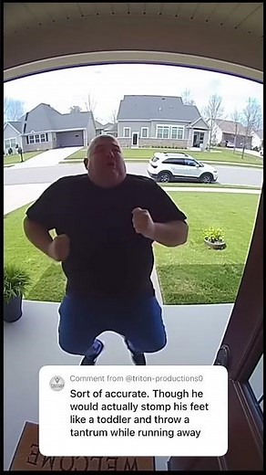 ‪@KidBehindACamera‬ Caught Having A Temper Tantrum Over Pizza On Doorbell Camera