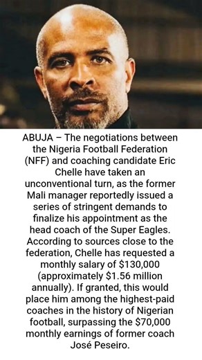 NFF Shocked! 😱 Super Eagles Coach Demands $130k & 24hr Light! 🇳🇬🦅