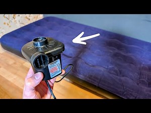Electric Air Pump Tutorial - How to Inflate & Deflate Air Bed Mattress