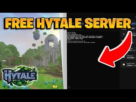 How to Create a FREE Hytale Server!