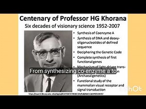 Genetic Code deciphering By HG Khorana || Genetic Code || genetic code
