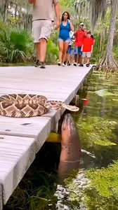 3.7M views · 5.3K reactions | Rattlesnake vs Electric Eel — Daytime Everglades Face-Off! 勞 | lana rose | Facebook