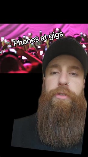 Phones at gigs and live shows. What's your thoughts Mate it's out of control  Imagine paying that much for a ticket. Enjoy the show. Regards, Old man po ##alttiktok #elderemo #metalh | Steven Rayner | Facebook