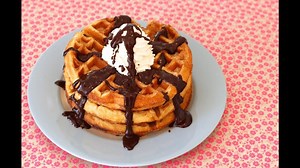 Churro Waffles with Chocolate Sauce - Gemma's Bigger Bolder Baking Ep 6 - Gemma Stafford