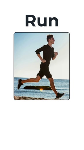 Run in English 🏃 | Easy Verb for Beginners