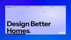 Architecture website, design #6 of the 30-day challenge.