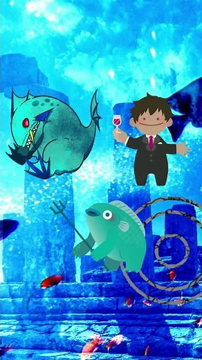 A one-minute introduction to the Cthulhu Mythos creature "Dagon, the Father" #shorts