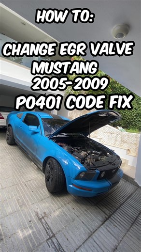How to: Fix P0401 code replacing EGR valve. ———————————————————————— • • • #fordmustang #mustang #mustanggt #fordperformance #mustangsofinstagram #allthingsmustang #shelby #shelbygt350 #carrollshelby #fordracing #musclecar #v8 #americanmuscle #mustanghunters #mustang_freakzz #mustangjuice #theponyaddicts #mustangfanclub #s550only #s197 #s197sonly #s197mustang #mustangaddicts