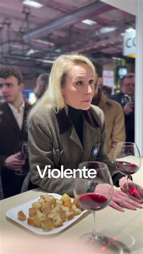 "I think the campaign is going to be very violent!" - Marion Maréchal at the Agricultural Show