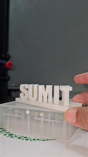 Ambigram 3D Print 🤯 Two Names One Design