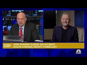 Arm shares surge on Q3 earnings beat