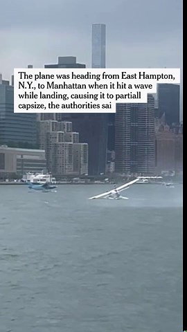 Their Seaplane Trip From the Hamptons Ends With a Scary 15 Seconds