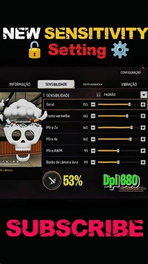 Free Fire Max Headshot Setting After Update 2026⚡Best Sensitivity Settings ⚙️| Sensitivity Setting