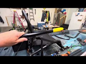 Lifetime Yukon trolling motor & steering kayak mods