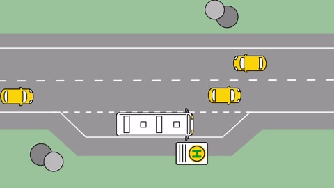Bus überholen: So geht's richtig