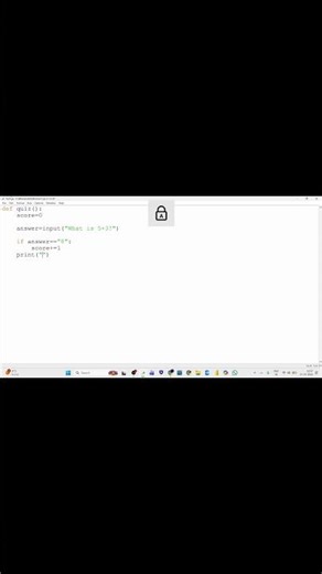 Python Quiz Game in 30 Seconds