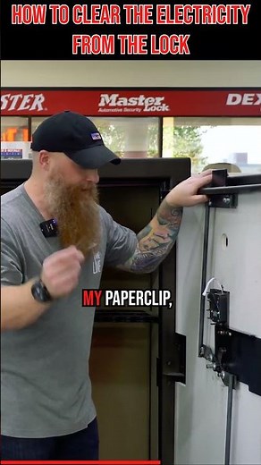 How To CLEAR The Electricity From Your Securam Lock