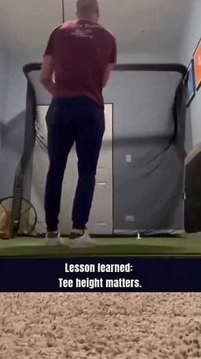 First swing with the new net… and the ceiling wasn’t ready for it! Credit: u/TheArchitect via r/golf #GolfFails #IndoorGolf #GolfLife #GolfHumor #GolfPractice | The Golf Bandit