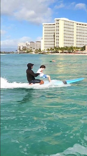 HAWAII SURFING | Tourists Riding Waves at Waikiki Beach #goprosurfing