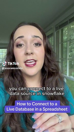 I recently found the COOLEST spreadsheet tool where you can connect to a live database in Snowflake, query the data using SQL, and then perform typical spreadsheet analyses like calculated columns, charts, and pivot tables!! It’s called @Equals and it’s amazing! Check out my demo where I show you how it works! You can try it out here for FREE at equals.com. Thanks to Equals for this partnership. #spreadsheet #sql #snowflake #spreadsheettricks #sqltips