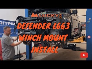 Step-by-Step Installation: Proud Rhino Hidden Winch Kit on Land Rover Defender L663