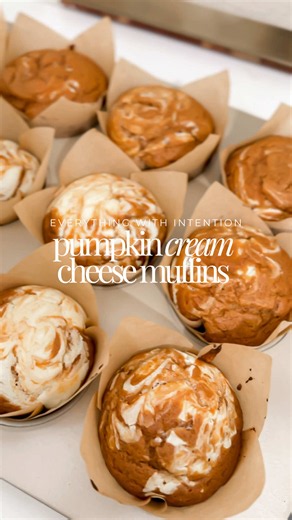 Replying to @annielikeskywalker pumpkin cream cheese muffin recipe - soft, moist pumpkin muffins with a creamy-cheesecake like center note: the caramel extract is what gives these that deeper bakery-style flavor without making them too sweet I make these when I want the house to smell like fall and need something sweet waiting on me…and yes it’s better than the coffee who one. save this one for your fall baking list. #pumpkincreamcheesemuffin #pumpkinseason #fallbaking #fallrecipes #pumpkinspice