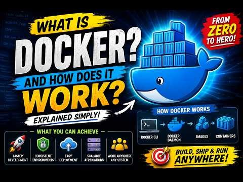 Docker Explained for Beginners 🚀 | How Docker Works Internally