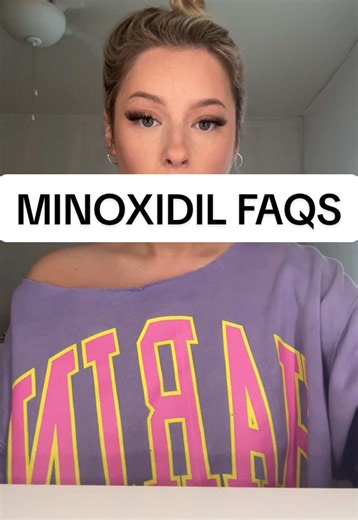 Replying to @Literally Millenial pls lmk if you guys have any other questions about minoxidil! I cannot recommend it more! #grwmroutine #grwmmakeup #grwm #fyp #makeup #makeuptutorial #hair #hairgrowth #hairtok #hairstyle