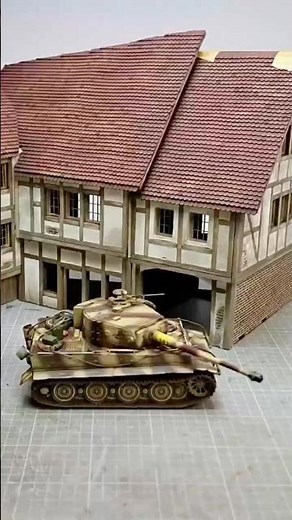 Destroyed Church WW2 Diorama 1:35 Part 2🤩 #miniature #painting #ww2 #diorama #military #history