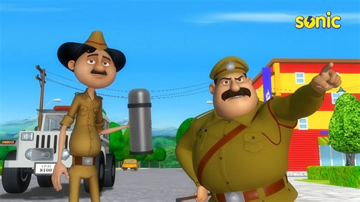 7.5K views · 177 reactions | Bank robbery with super shoes! Gattu and Battu hop after the thief. Will they succeed? | Sonic Gang | Facebook