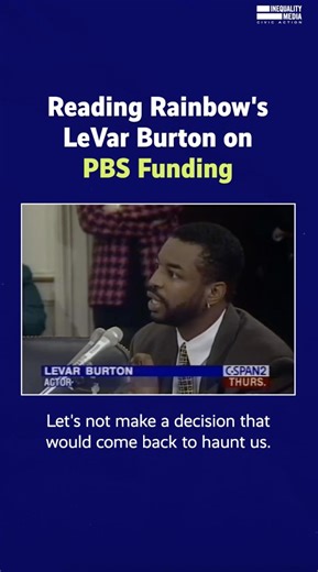 1.2M views · 98K reactions | As the Senate considers voting to approve Trump's devastating funding cuts to public broadcasting, listen to the words of LeVar Burton. The Capitol switchboard is (202) 224-3121. Contact your senators today and urge them to oppose these cuts. | Robert Reich | Facebook