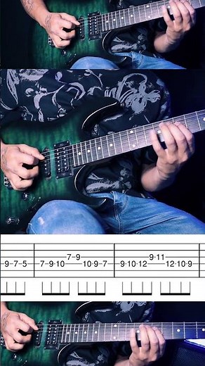 Easy Shred Lick #5 (With TABS!) 🎸#guitar #guitartutorial