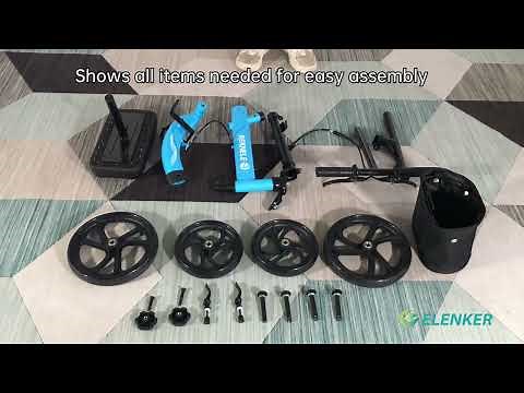 How to Assemble Knee Walker MT 9251