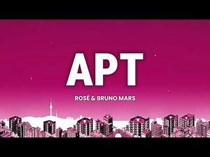 ROSÉ & Bruno Mars - APT | Lyric Video [Eng Lyrics]