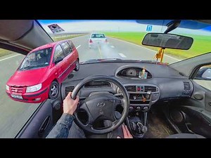 Test-Drive on a Hyundai Matrix I 1.5 CRDi MT (82 hp) - Saving a forgotten car - POV Drive