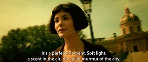 Amélie (2001), dir. Jean-Pierre Jeunet ~ beautiful magical realist film about appreciating the small pleasures of life. | The Uncanny Archive