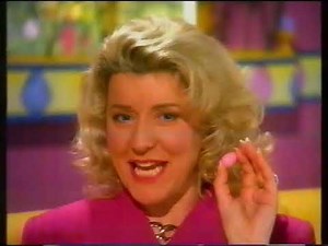 Cadbury's Mini Eggs advert with Helen Atkinson-Wood - Broadcast February 1994 (UK)